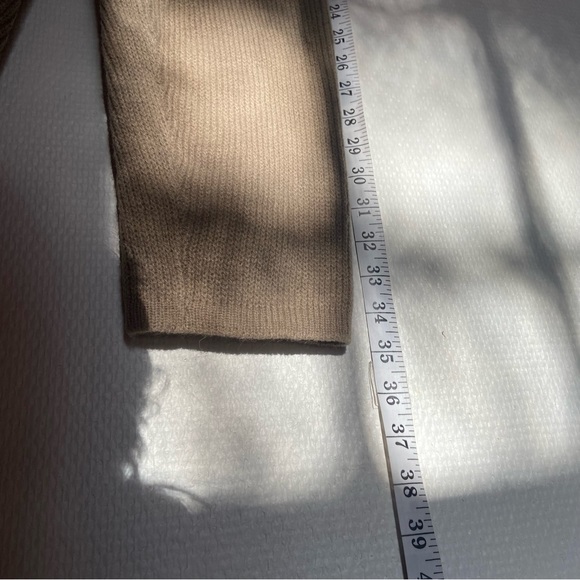 Natural Brown Knit Leggings Base Layer - Picture 4 of 4